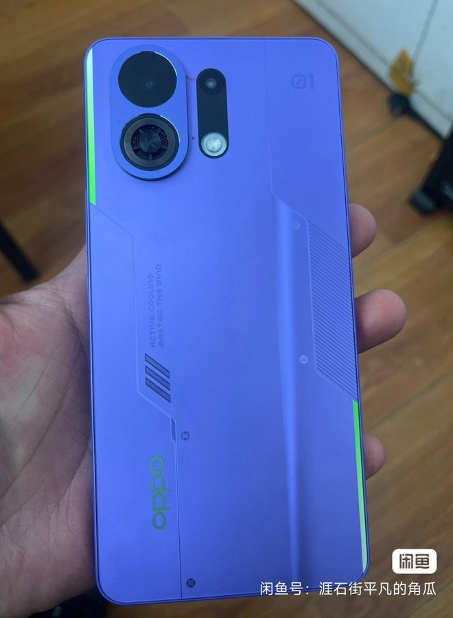 Oppo K13 Turbo trang bị quạt tản nhiệt chủ động