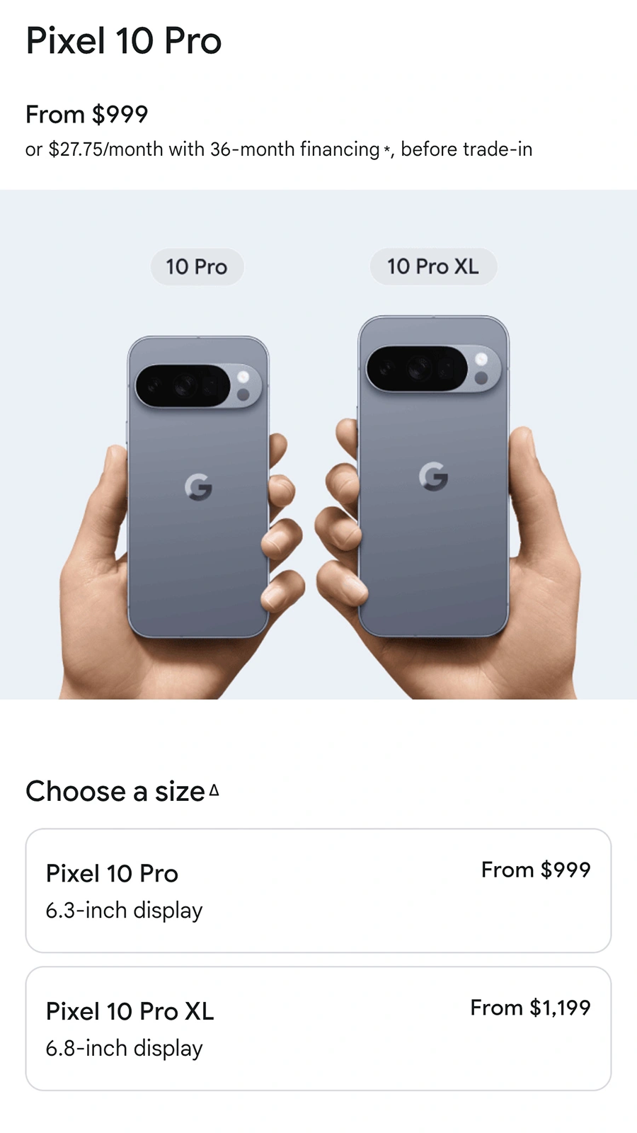 Google Pixel 10 series mở đặt trước tại 33 quốc gia