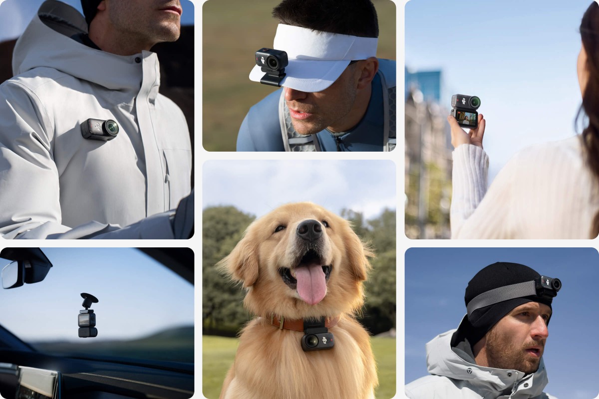 DJI ra mắt camera hành động siêu nhỏ Osmo Nano