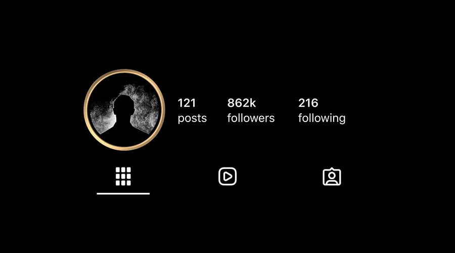 Trang cá nhân của người đạt giải sẽ có một vòng tròn vàng quanh avatar