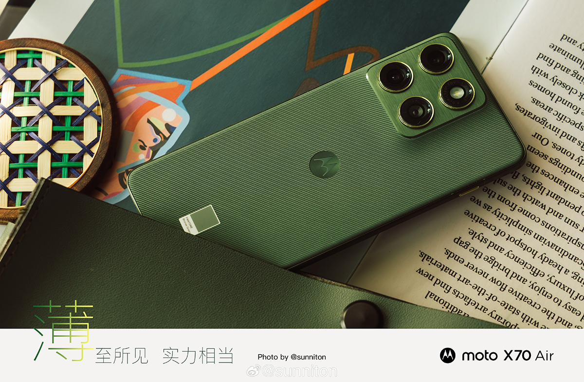 Moto X70 Air lộ giá, cạnh tranh trực tiếp iPhone Air