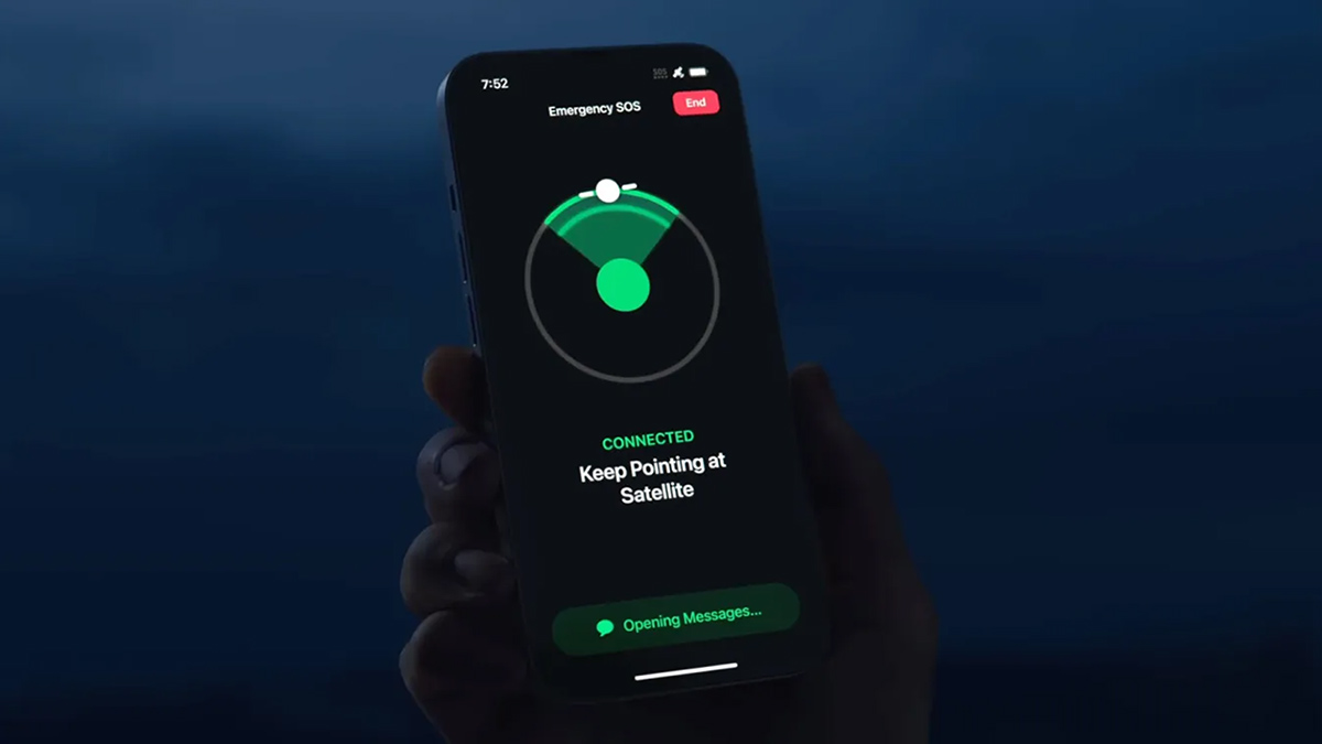 Apple phát triển các tính năng kết nối vệ tinh mới